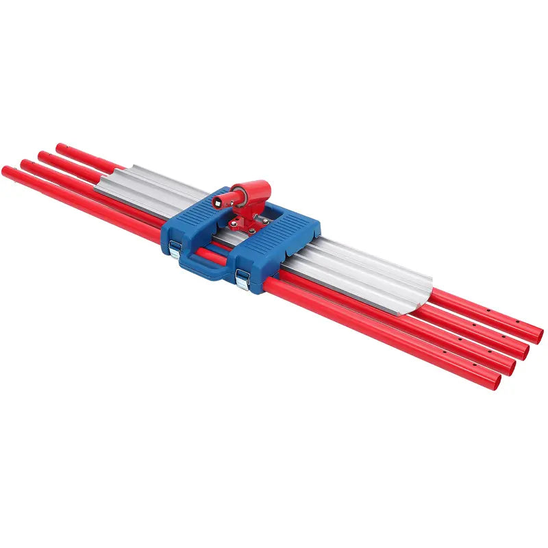 Aluminum Concrete Bull Float with Red Handles