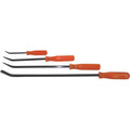 Four-Piece Pry Bar Set with Orange Handles